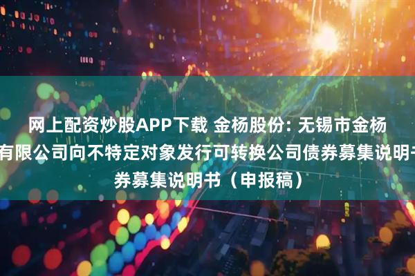 网上配资炒股APP下载 金杨股份: 无锡市金杨新材料股份有限公司向不特定对象发行可转换公司债券募集说明书（申报稿）